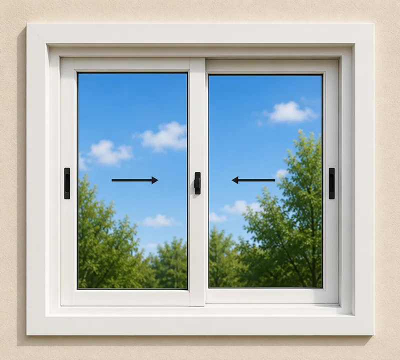 Sliding Window 24X24INCHES