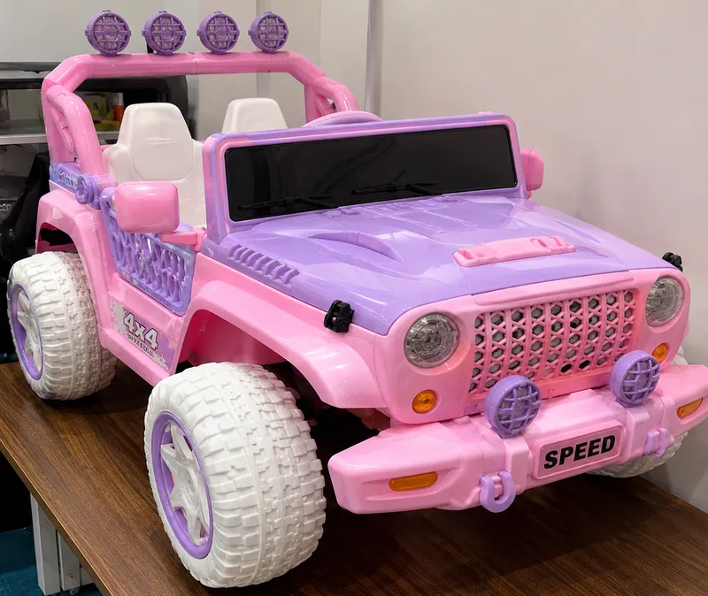 Girls Jeep Pink