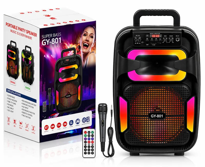 Super Bass GY-801 Speaker