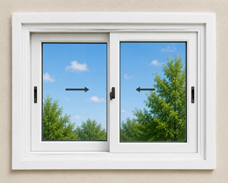 53*50INCHES Sliding Window