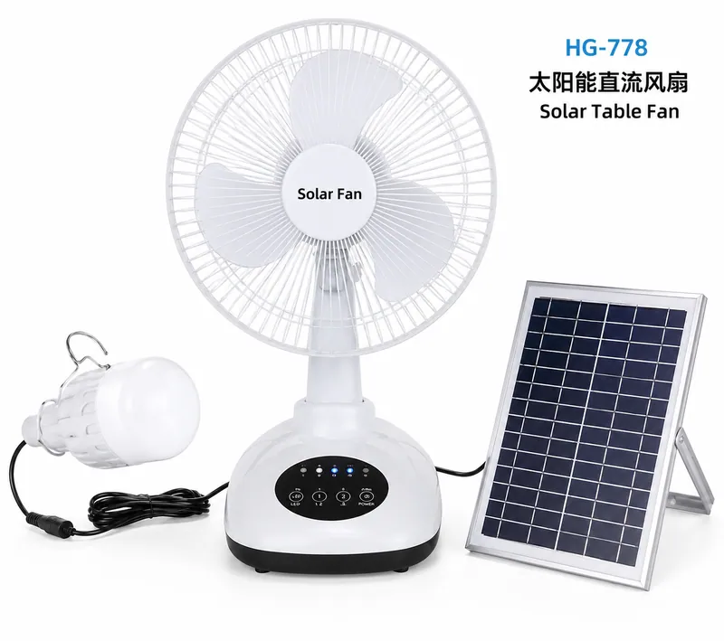 Solar Desktop Fan PWR12 S/P6W