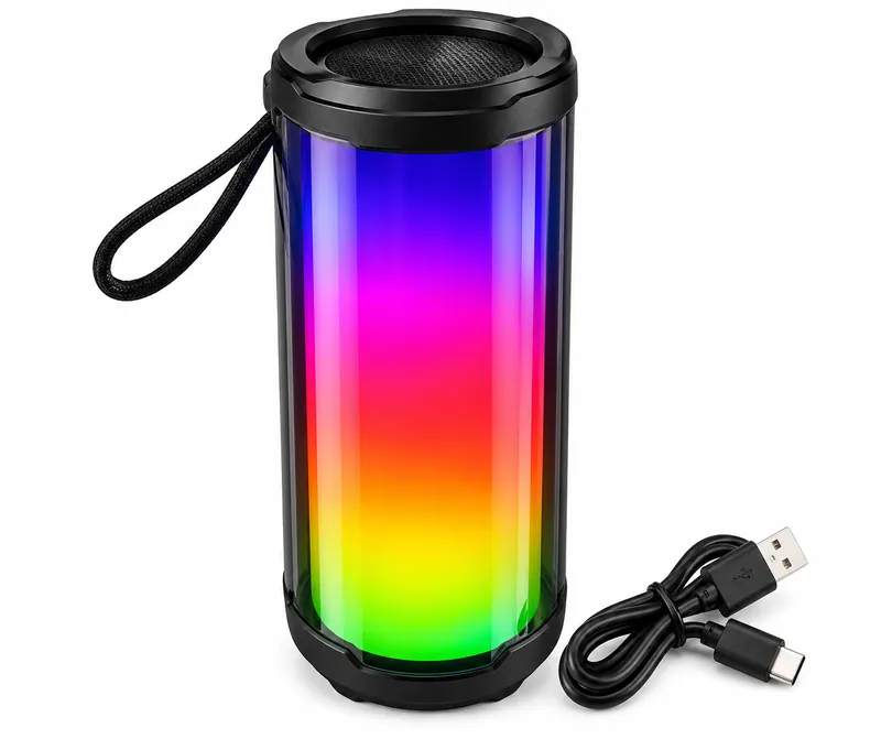 Portable Bluetooth LED Light Speaker