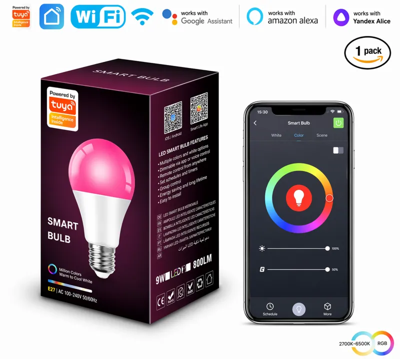 WIFI +Bluetooth bulb