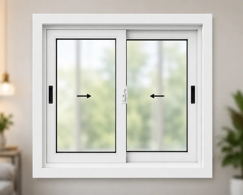 Sliding window touch locks (2) moon locks (1)